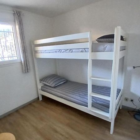 Plain-Pied Jardin 6 Personnes Clim Vue Mer Parking Wifi Terrasse Piscine Dans La Residence Saint-Pierre-la-Mer  외부 사진