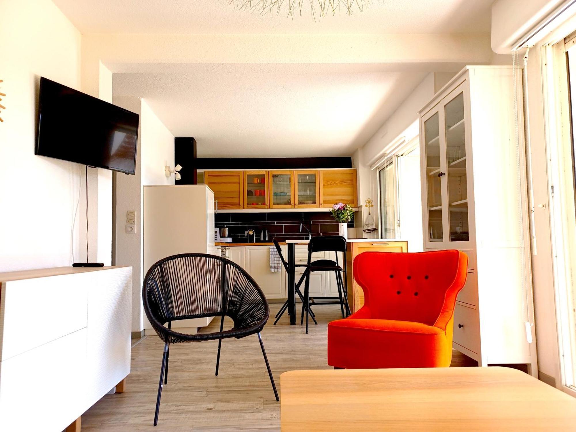 Plain-Pied Jardin 6 Personnes Clim Vue Mer Parking Wifi Terrasse Piscine Dans La Residence Saint-Pierre-la-Mer  외부 사진